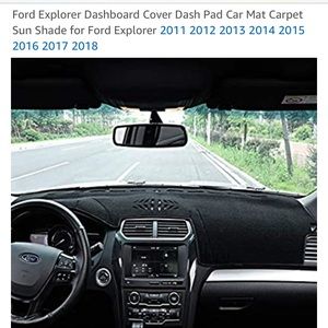 Ford Explorer Dash Cover 2011-2018